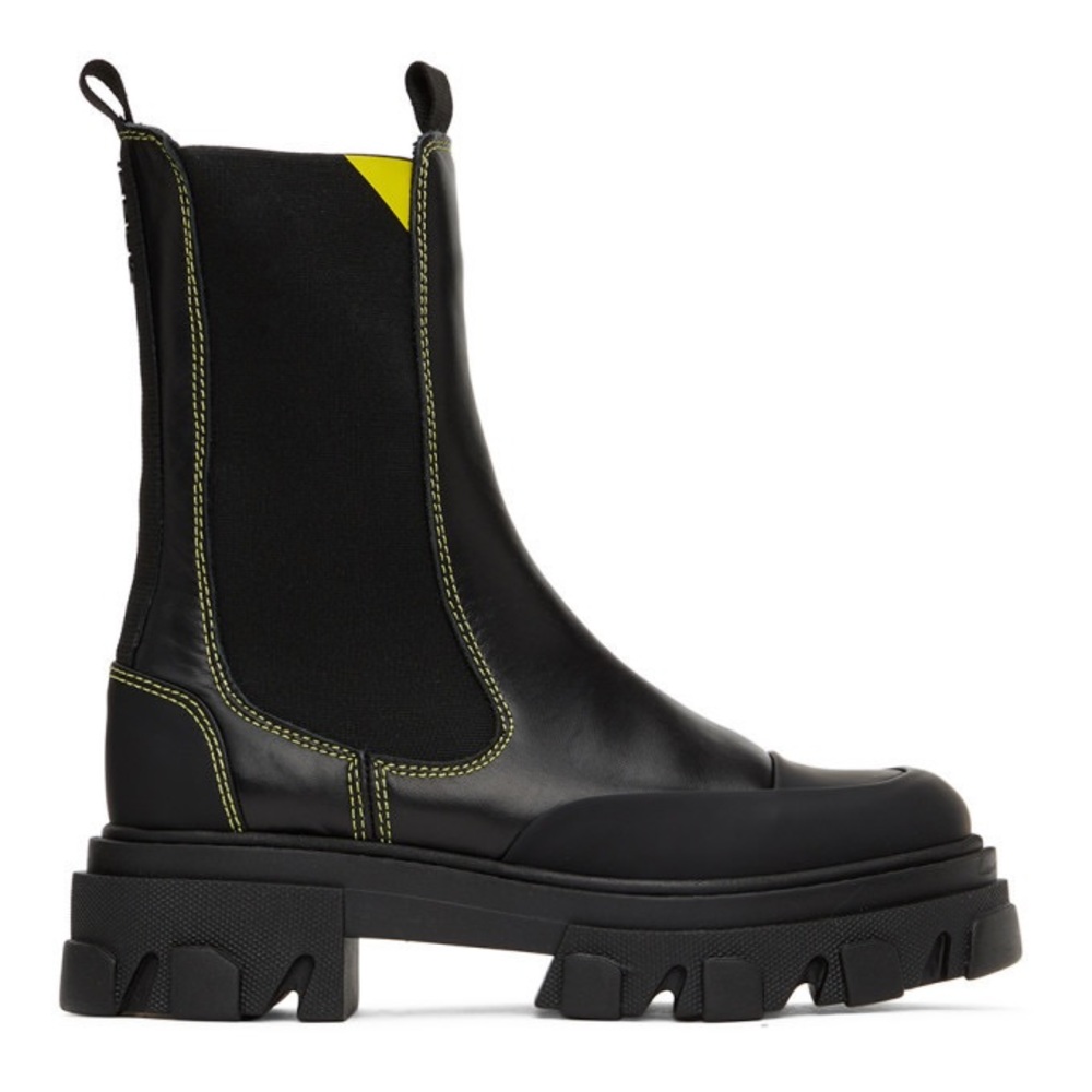 Ganni leather boots